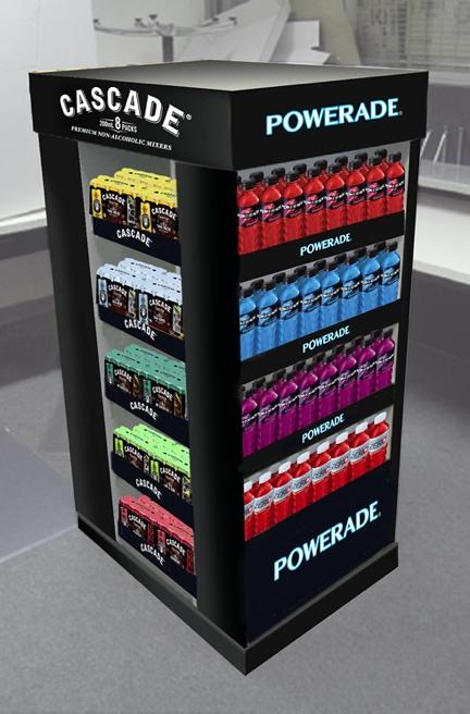 Standing Point of Sale and Point of Purchase Displays